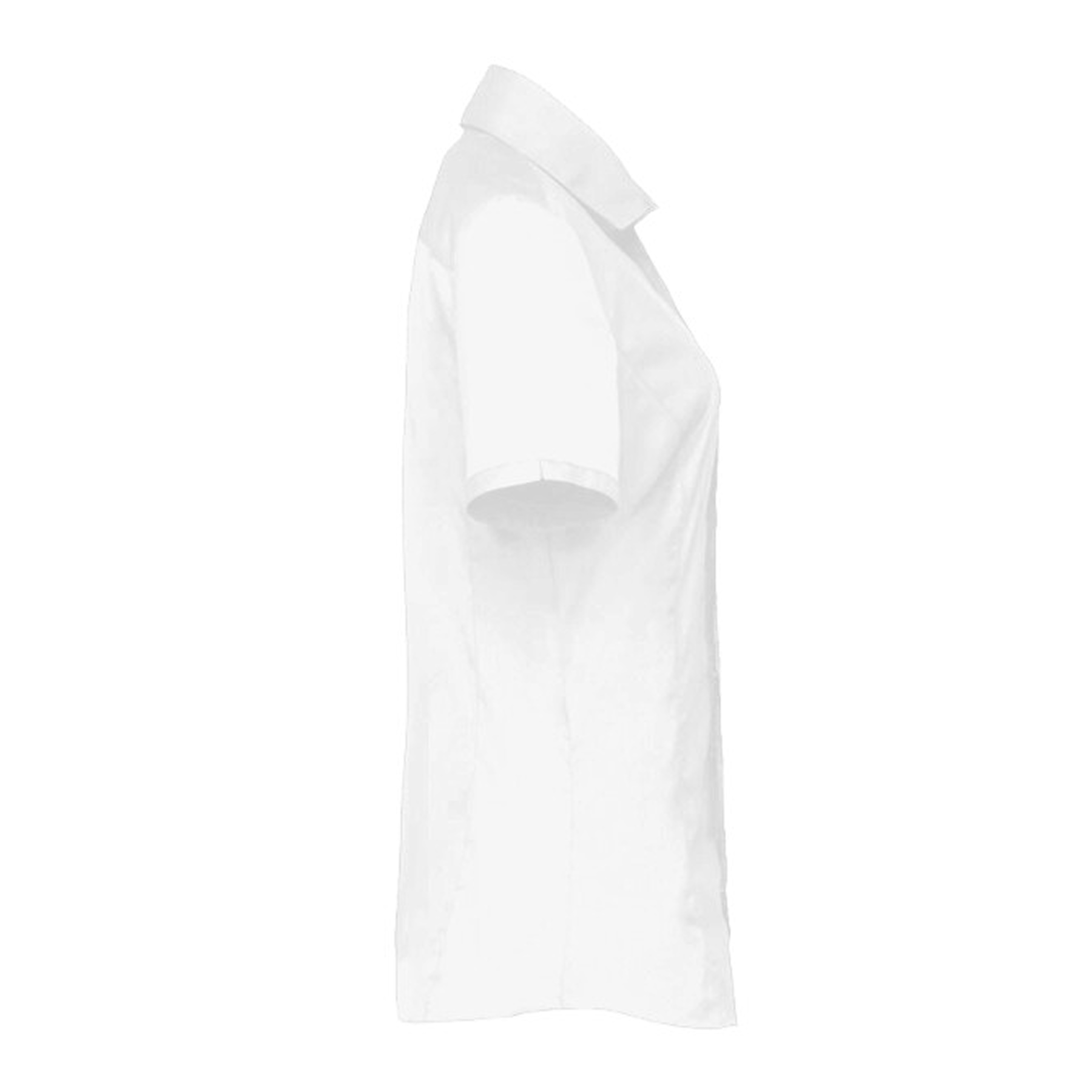 Short-Sleeve Twill Shirt with Stain-Release - Ladies