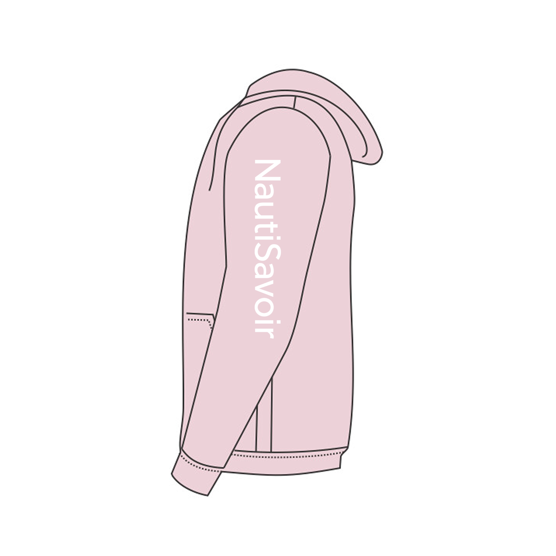CanBoat Hooded Sweatshirt #2 (White)