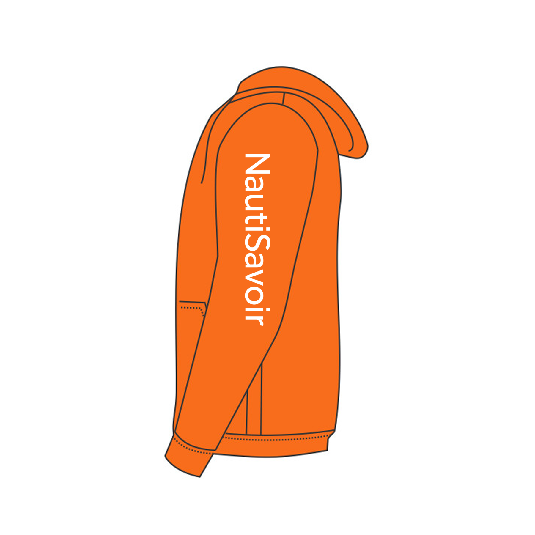 CanBoat Hooded Sweatshirt #2 (White)