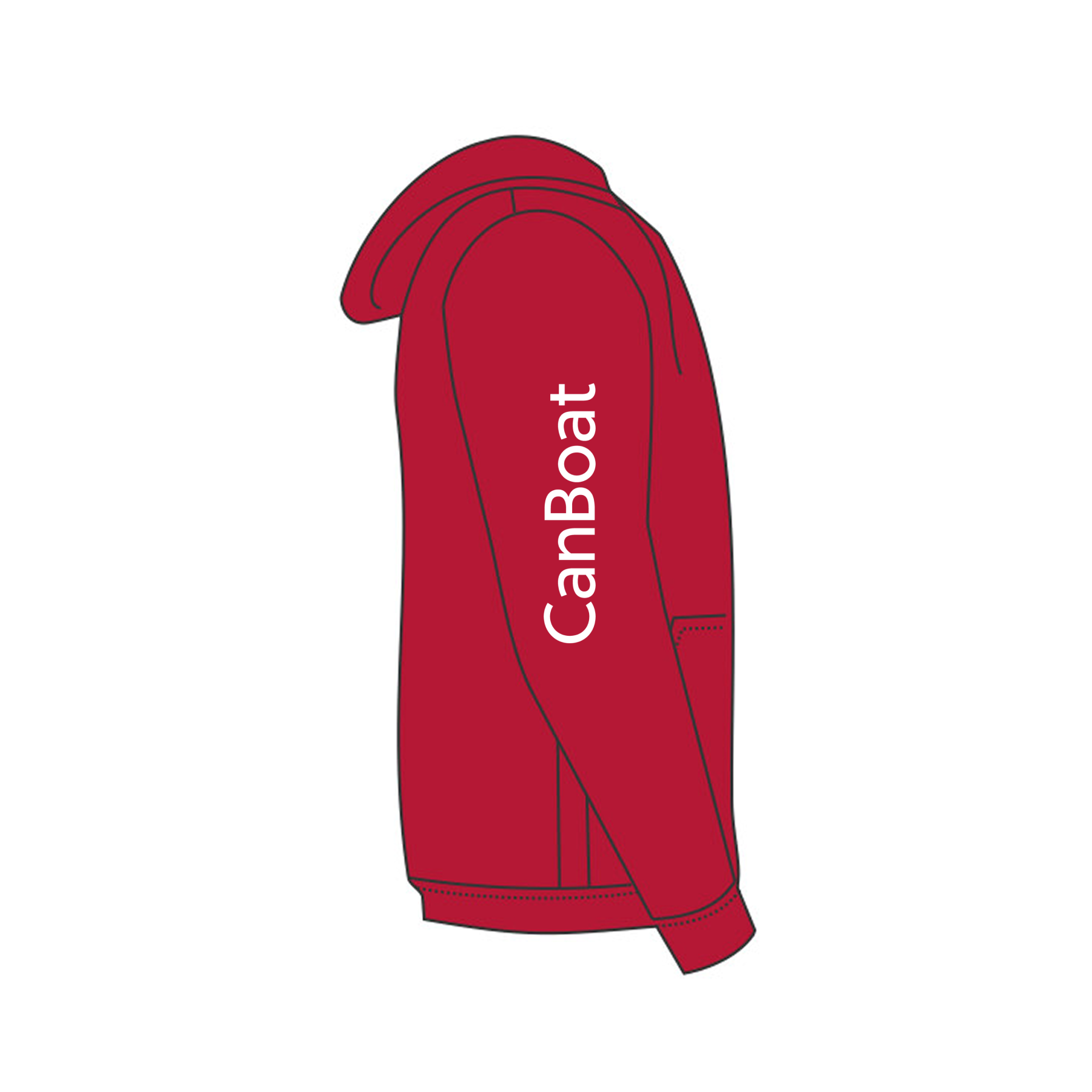 CanBoat Hooded Sweatshirt #2 (White)