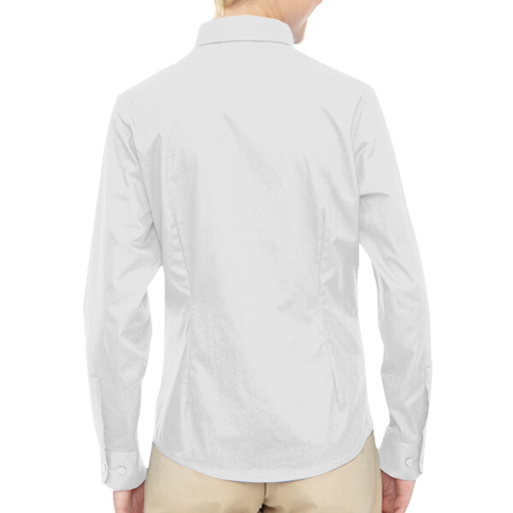 Long-Sleeve Twill Shirt - Ladies