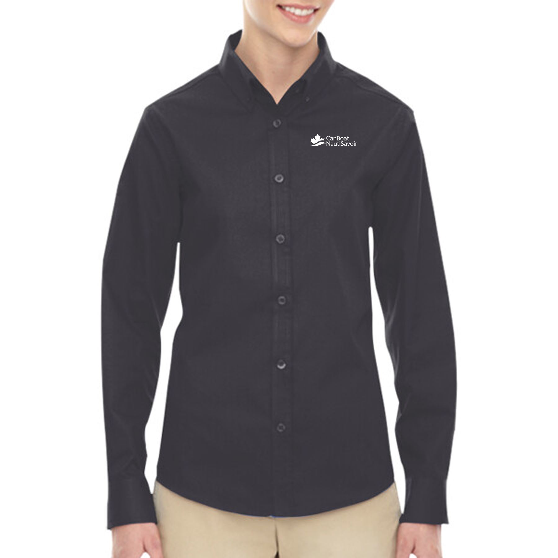 Long-Sleeve Twill Shirt - Ladies 2