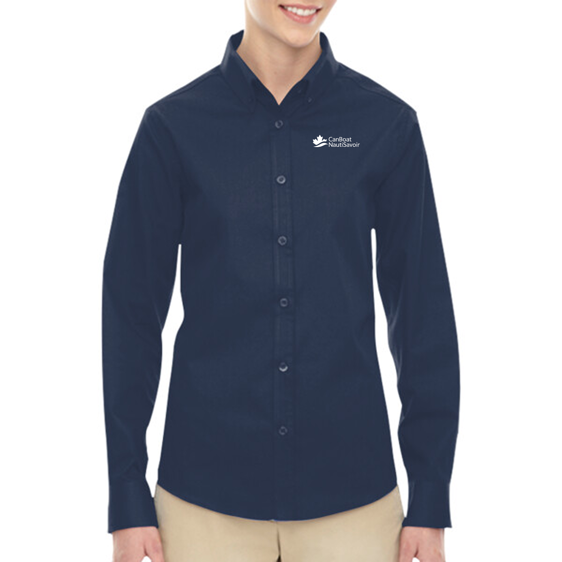 Long-Sleeve Twill Shirt - Ladies 2