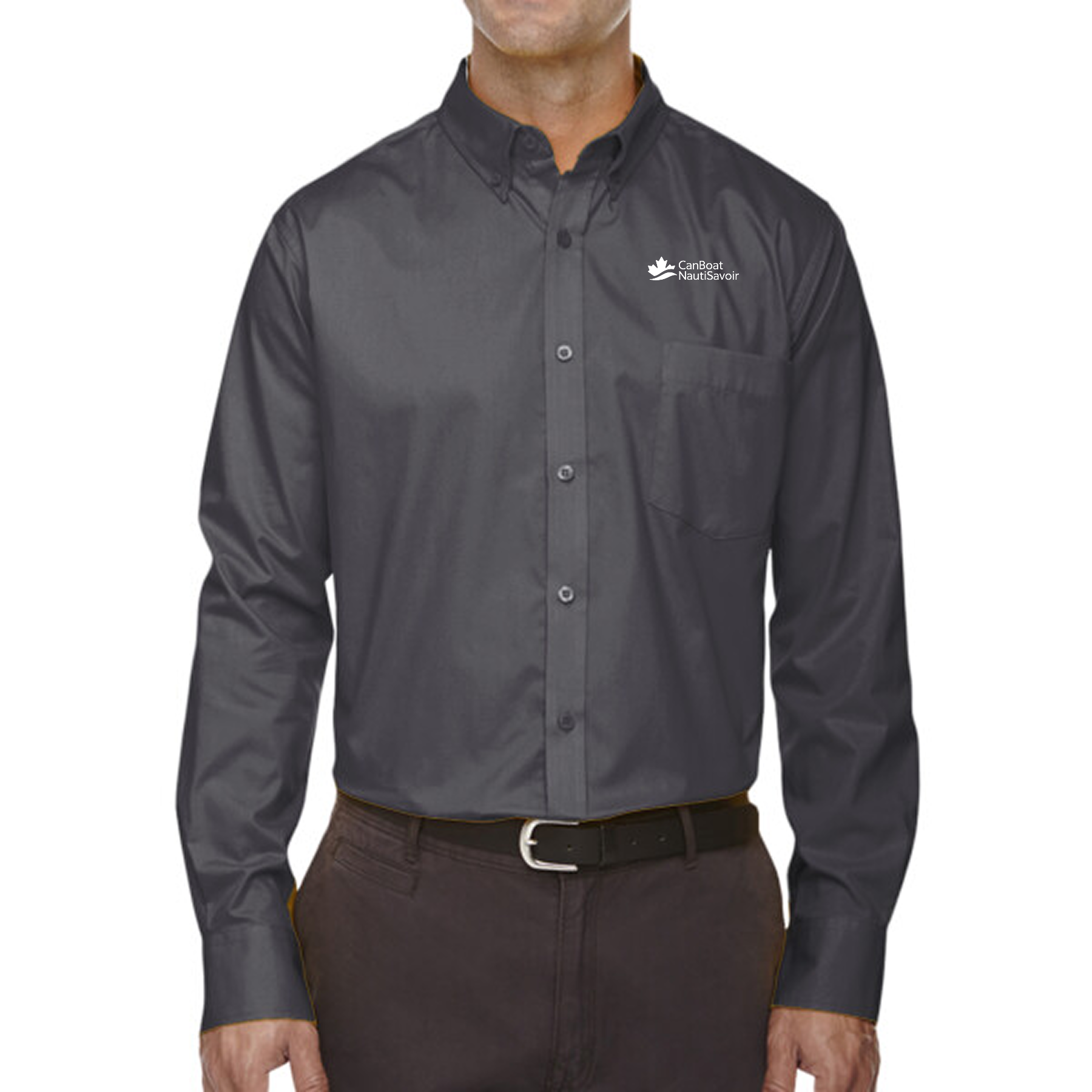 Long-Sleeve Twill Shirt 2