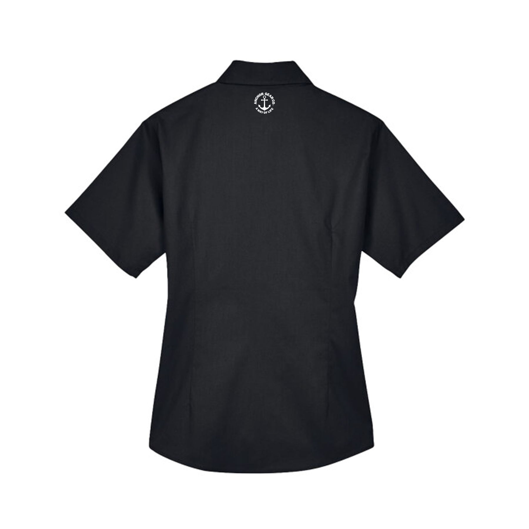 Short-Sleeve Twill Shirt with Stain-Release - Ladies 2