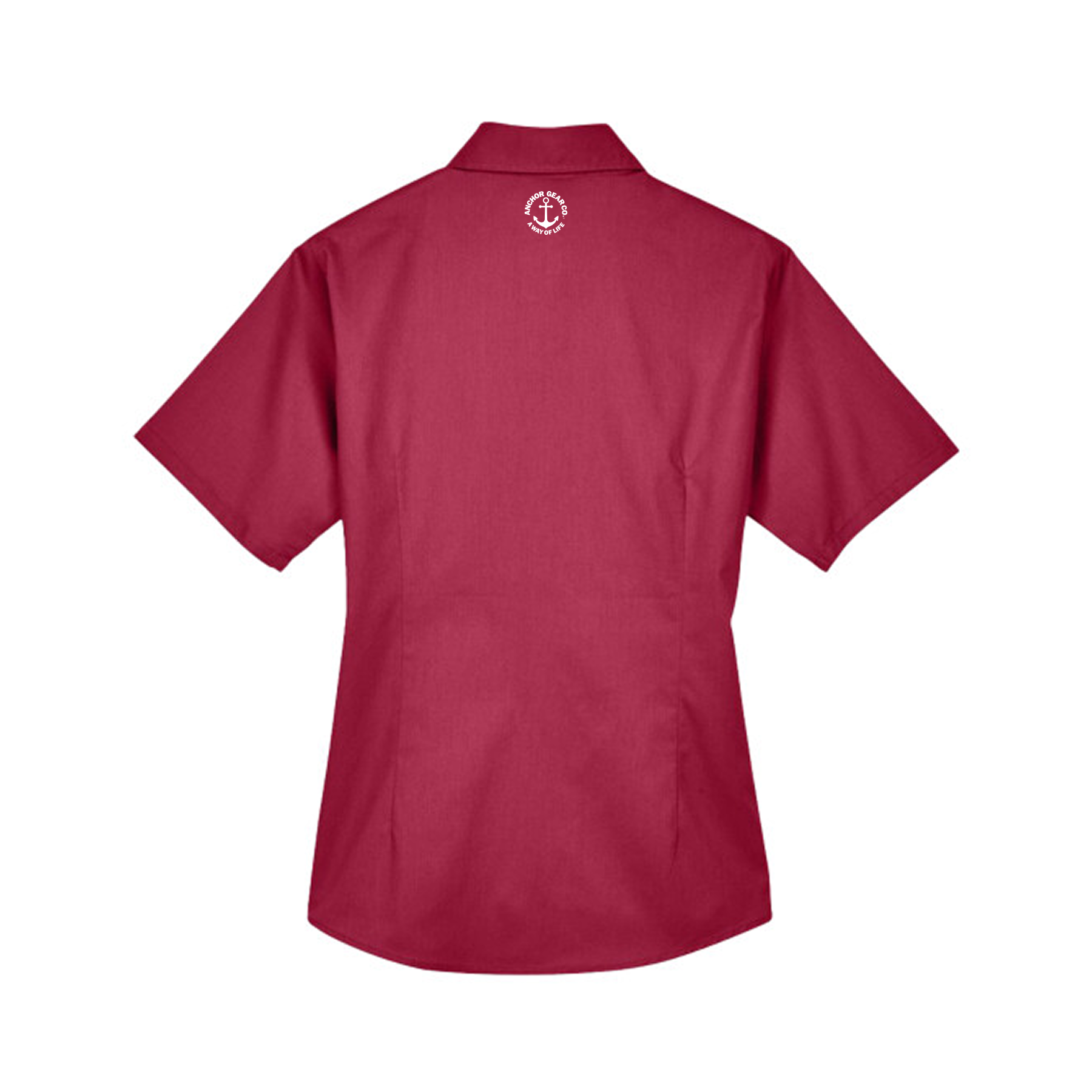 Short-Sleeve Twill Shirt with Stain-Release - Ladies 2