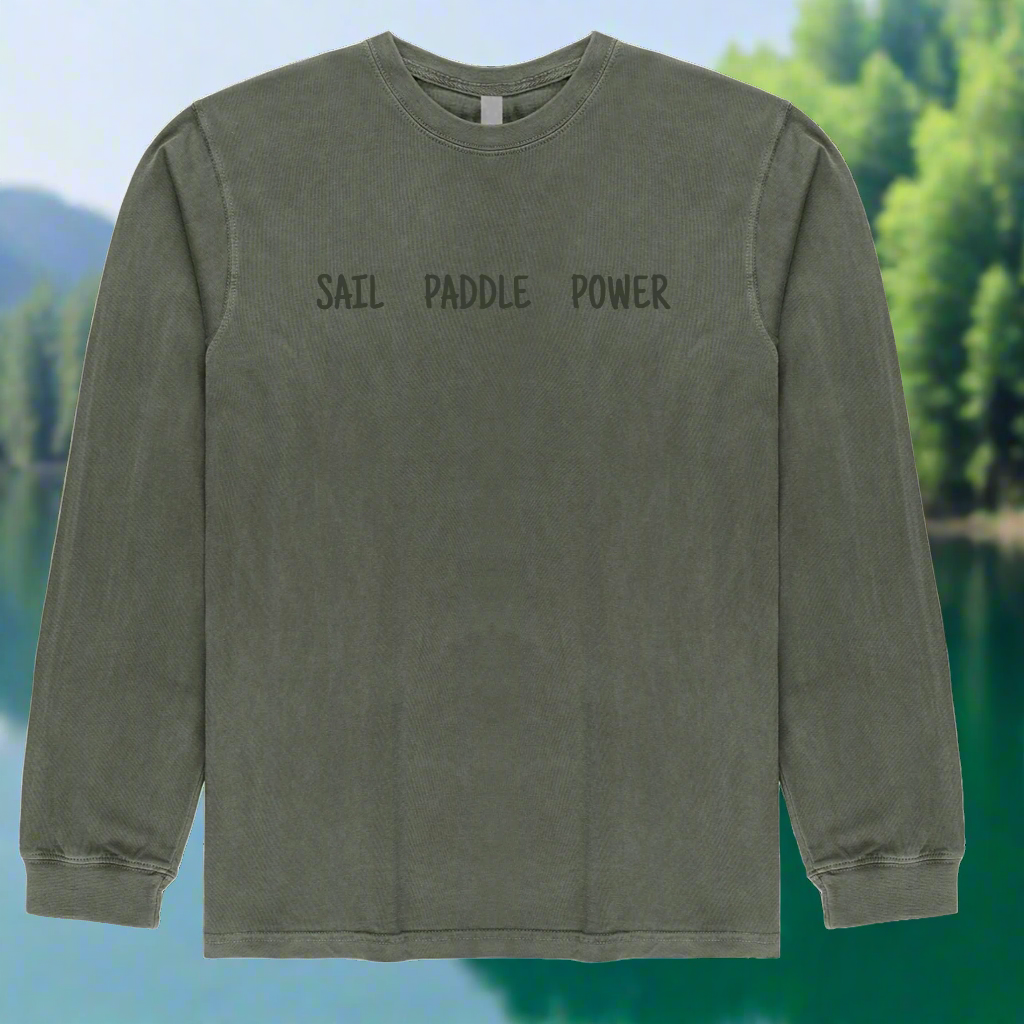 Moss Green Long Sleeve ~ All Waters