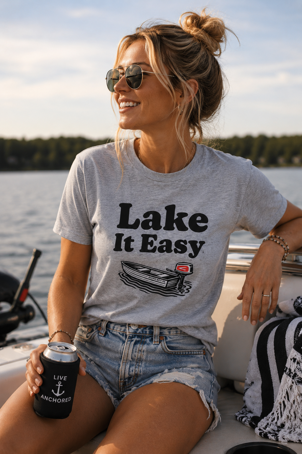 Lake It Easy Tee